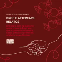 Capa do Episódio: Drop e Aftercare: Relatos (Um papo com apoiadores sobre o que é drop, por que e como ele acontece, aftercare preferido, relatos e experiências.)